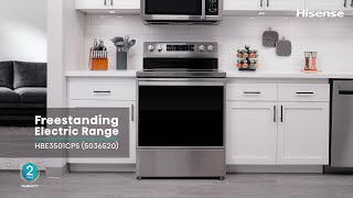 Hisense Freestanding Electric Range | HBE3501CPS
