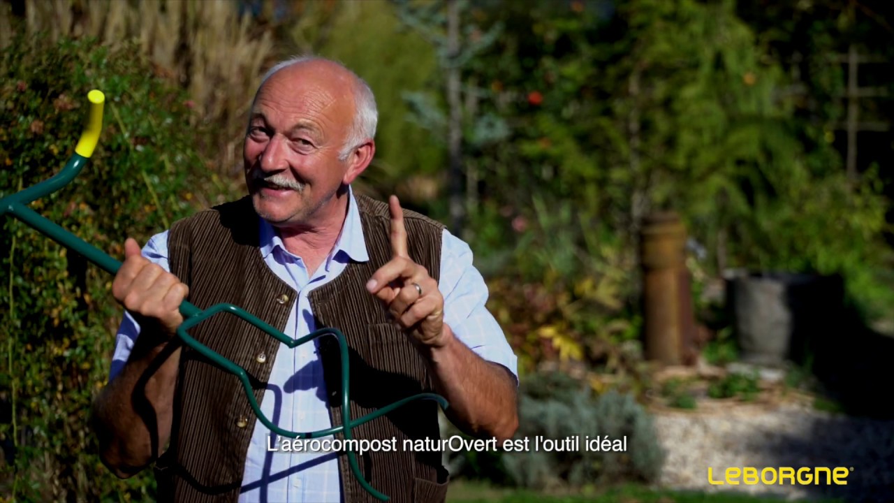 Leborgne - Aérocompost Naturovert - Aérateur de Compost Écologique et Ergonomique - Dents Profilées - Modèle 320061 - Vert Leborgne - Aérocompost Naturovert - Aérateur de Compost Écologique et Ergonomique - Dents Profilées - Modèle 320061 - Vert