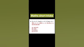 Find the value of a:b:c | ratio and proportion #shorts #shortsfeed #viralshorts #math
