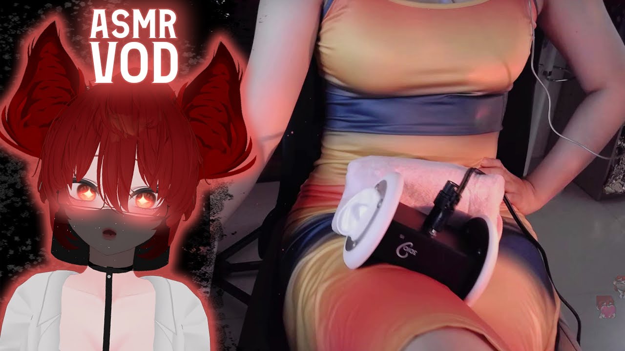 Vtuber ASMR Affirmations  Ear Tapping  Ear to Ear Whispers | ASMR tingly triggers | Bodycam VOD