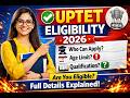 UPTET EXAM 2026 Complete Information