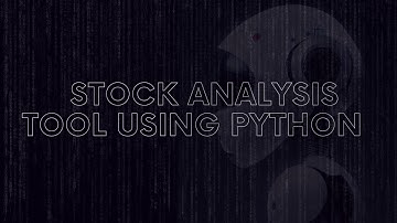 I Analyised Apple Stock Using Stock Analysis Tool In Python