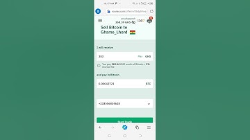How to sell your Bitcoins for MTN Mobilemoney on Noones