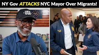 NY Governor BLAMES NYC Mayor For Migrant Crisis In CRAZY Letter!