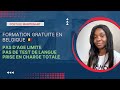 formation gratuite et prise en charge totale pour Les Africains en Belgique #bourse #schengen #visa