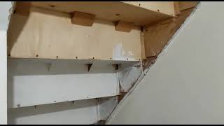 How to fixed the squeaky and noisy staircase  Part 1