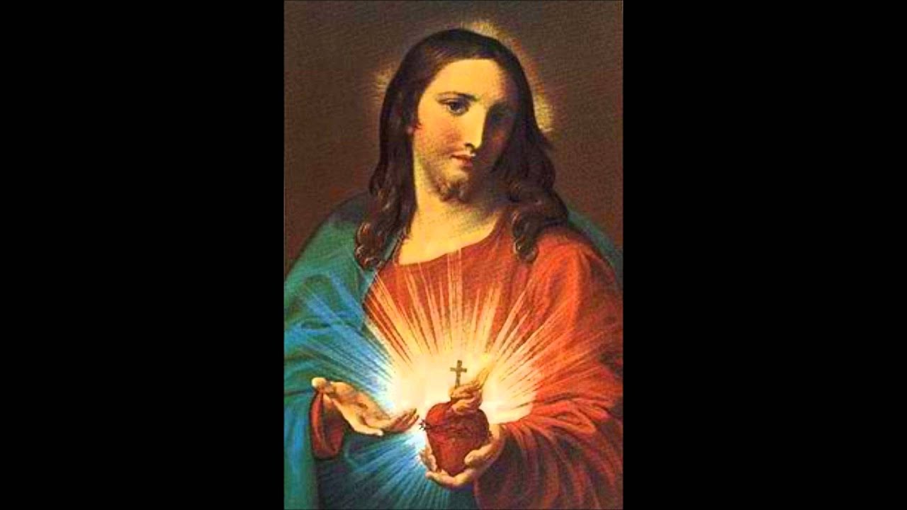 sacred heart of jesus hymn - YouTube