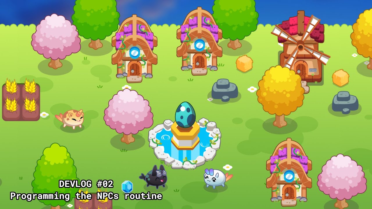 2 Weeks of Programming My Cozy Game: Cozy Garden Devlog #02 - YouTube