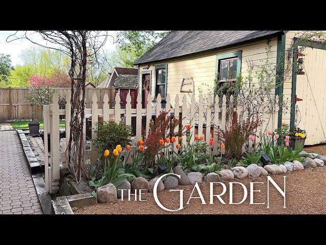 Spring Garden Tour Vlog - New Plants - Flower Planter Ideas (Also New Book & Other Projects) class=