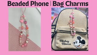 🎀 Beaded Phone Charms \ Bag Charms 🎀 Tutorial