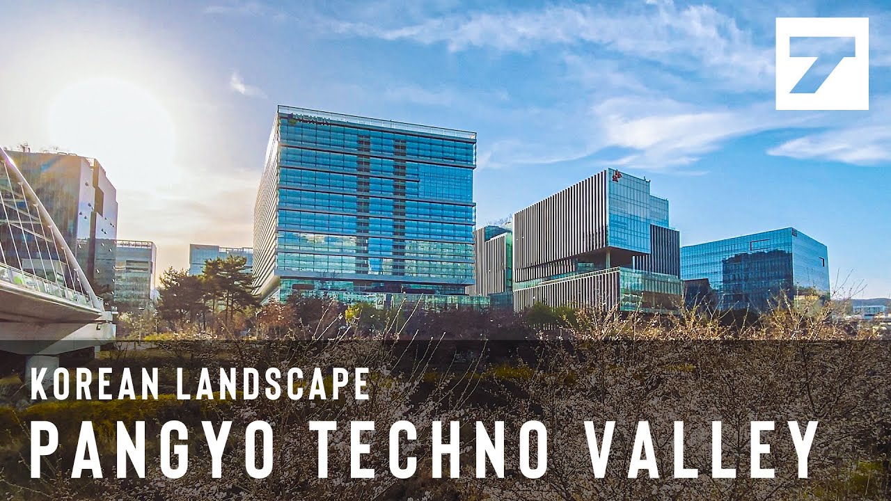 KOREAN LANDSCAPE|Pangyo Techno Valley|iPhone 11 Pro 4K|판교 테크노 밸리 - YouTube