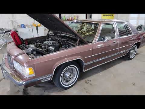 1989 Mercury Grand Marquis 5.0L 302 V8 Test Video KKME332