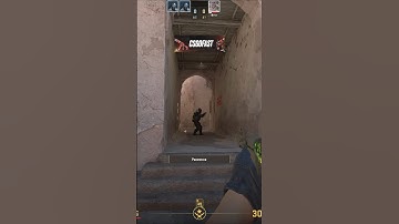 Лучшая флеш чтобы принять выход из танела на карте Dust2 CS2 #cs #csgo #кс #кс2 #shorts #dust2 #ксго