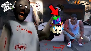 GTA 5 : Granny Fights Franklin In GTA At 2 AM || PART # 05 || Afaq Hub