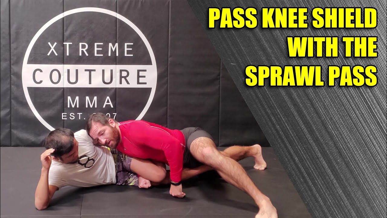 Passing the Knee Shield with the Sprawl Pass - YouTube