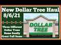 New Dollar Tree Haul 🤑 8/6/21 More New Fall Items