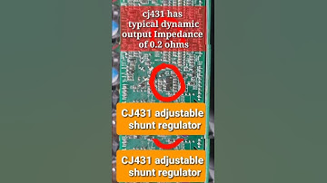 what are features of CJ431 adjustable accurate reference source can replace for zener diode? #shorts