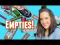 Empties! Haircare, Skincare & More!