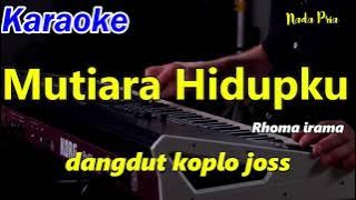 MUTIARA HIDUPKU - RHOMA IRAMA - KARAOKE DANGDUT KOPLO