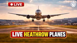👉 🔴 LIVE Heathrow Plane Spotting ✈️ Landings &amp; Takeoffs (LHR) | 17 APR 2026
