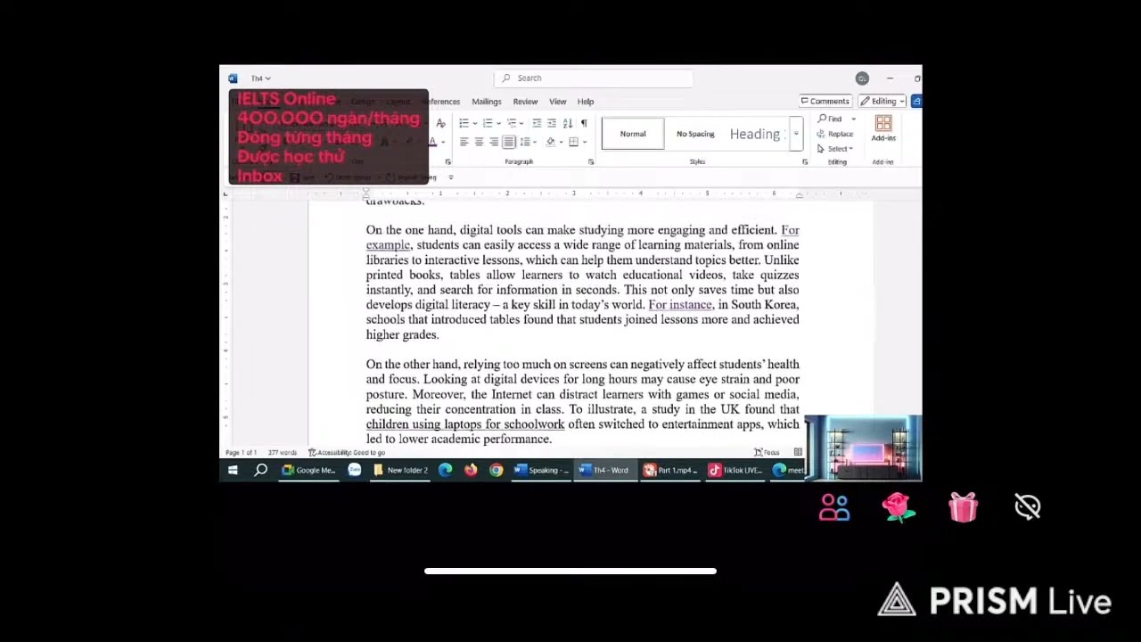 Writing : digital learning tools
