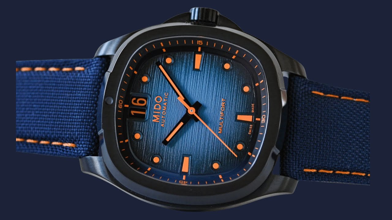 A Closer Look at the New Mido Multifort TV Big Date | Petrol Blue