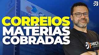 CONCURSOS CORREIOS 2024: QUAIS SÃO AS MATÉRIAS COBRADAS NO EDITAL? (Douglas Oliveira)