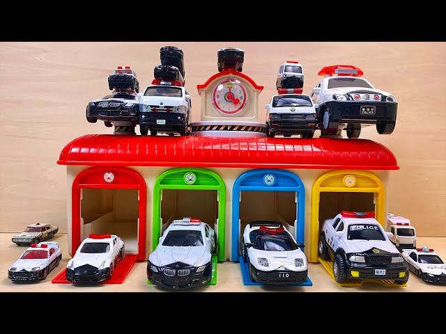トミカ はたらくくるま おもちゃのパトカー大集合！カラフル