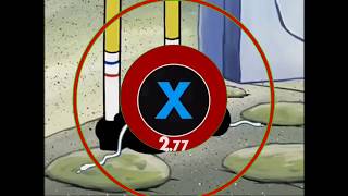 SpongeBob uses double boost, with his shoe untie