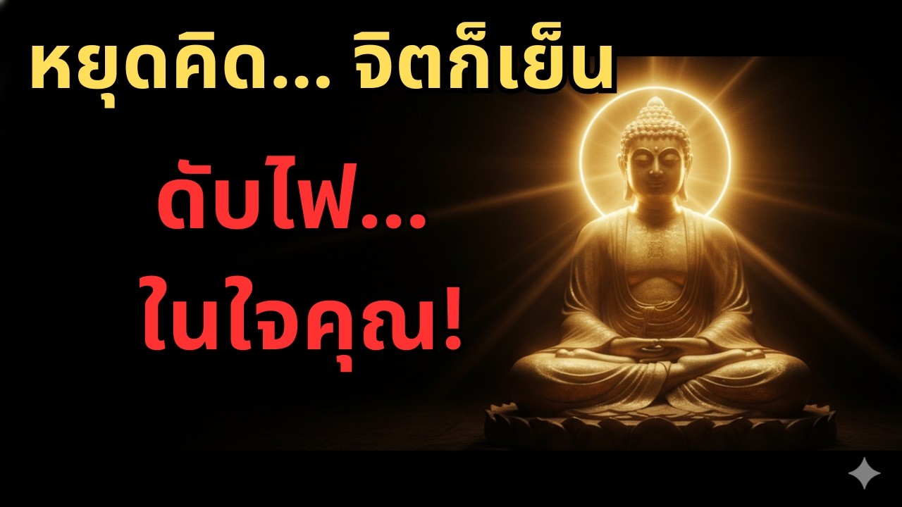 EP.70 ธรรมะสอนใจ : ความสุขสร้างได้เดี๋ยวนี้ แค่คุณรู้วิธีวางใจ