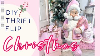 🎄NEW!! DIY Thrift Flip CHRISTMAS: Repainting Santa & Old
