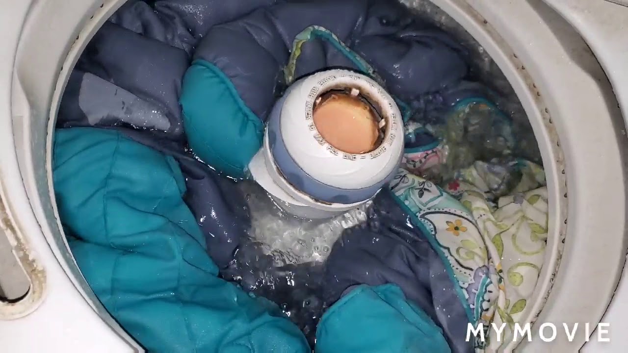 The Maytag Atlantis washer washing a king size comforter YouTube