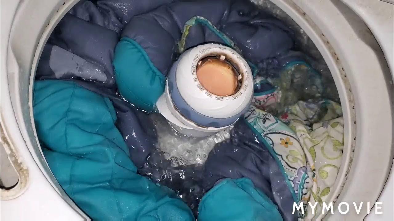 The Maytag Atlantis washer washing a king size comforter YouTube