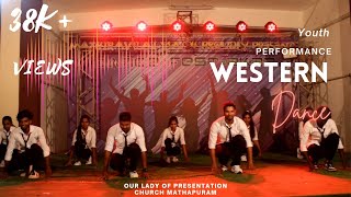 #western_dance 💃 | Mathiravilai Dance Competition | Youth Stage Performance!  2nd Cash Prize $