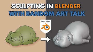 Sculpting In Blender - Dyntopo - With Random Art Talk