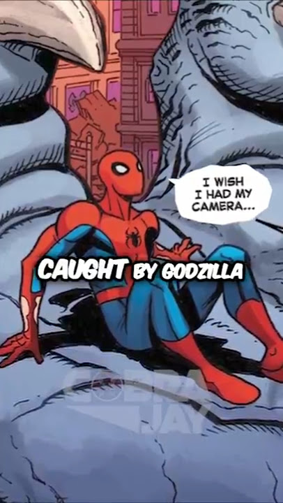 Peter Meets Godzilla