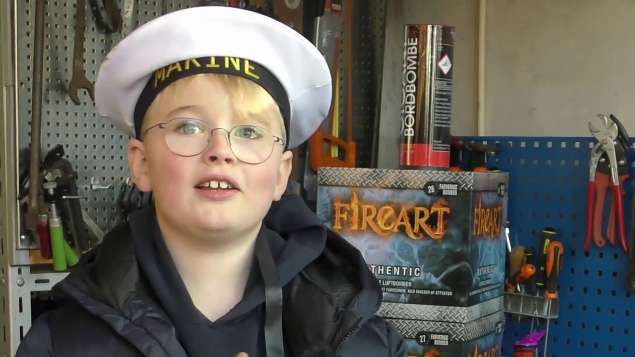 Mit fyrværkeri (og en tur i Harald Nyborg)