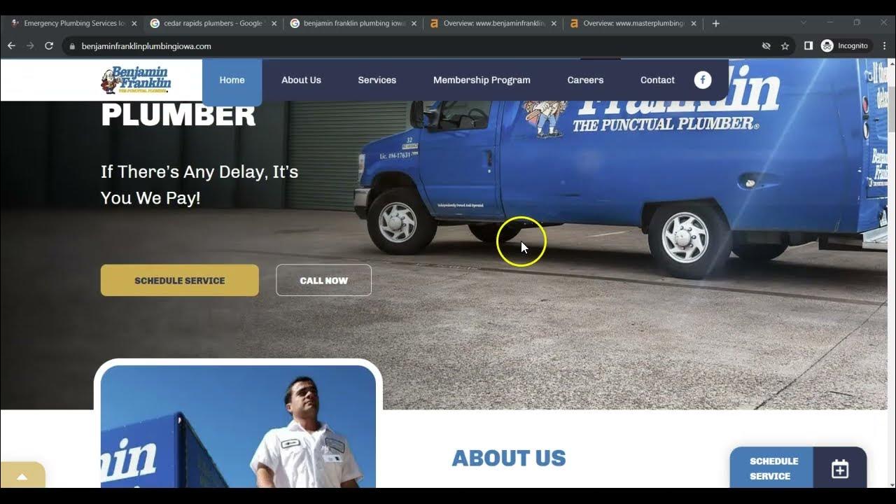 Benjamin Franklin Plumbing Cedar Rapids Plumbers YouTube