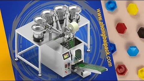 Plastic Parts Counting Packing Machine Small Parts Packing Machine