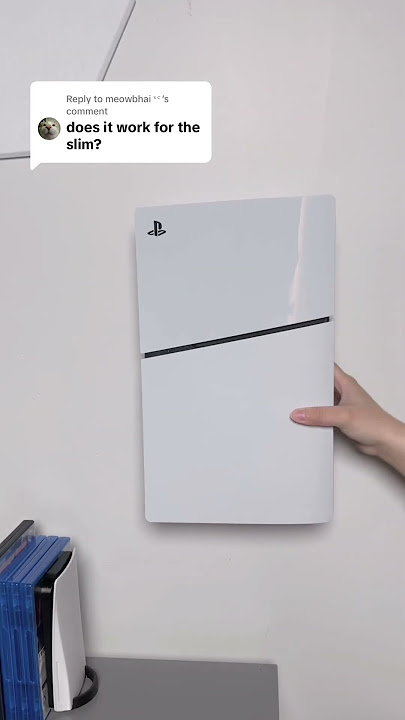 One’s ready for the Slim! 👾🎮#ps5 #ps5slim #playstation #gamer #gameroom #wallmount
