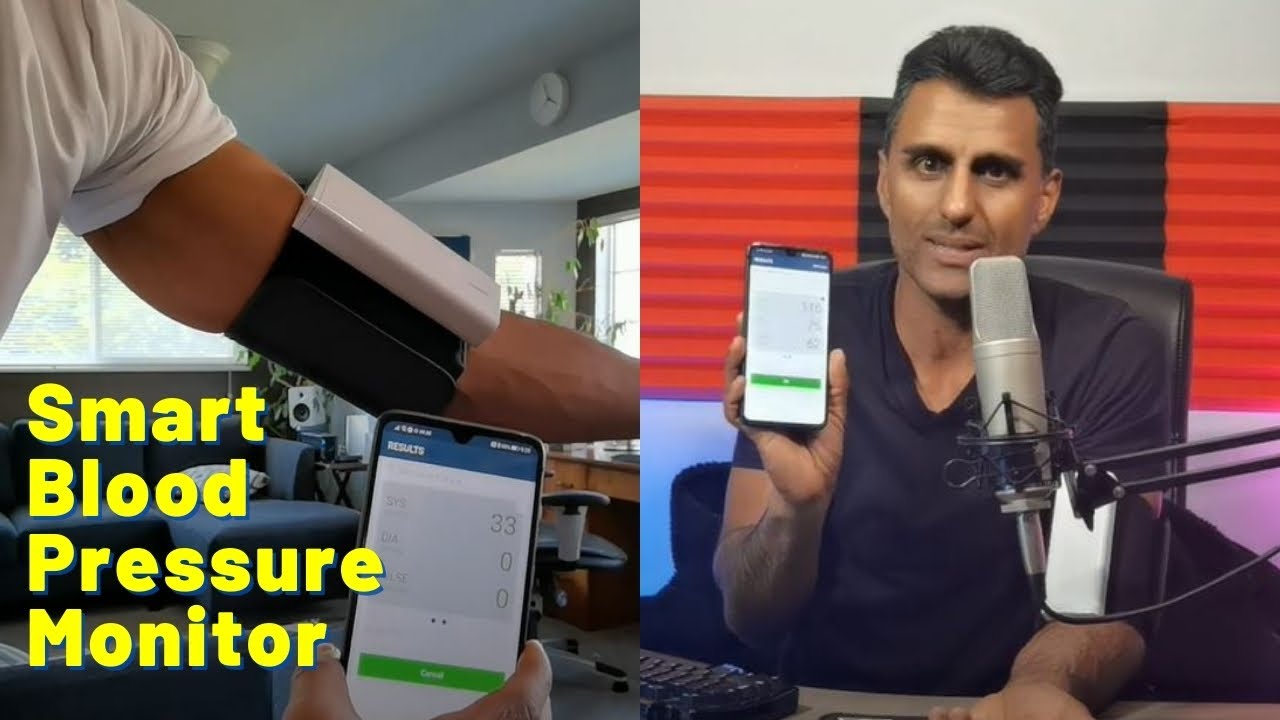 QardioArm Wireless Blood Pressure Monitor Review Smart BPM! YouTube