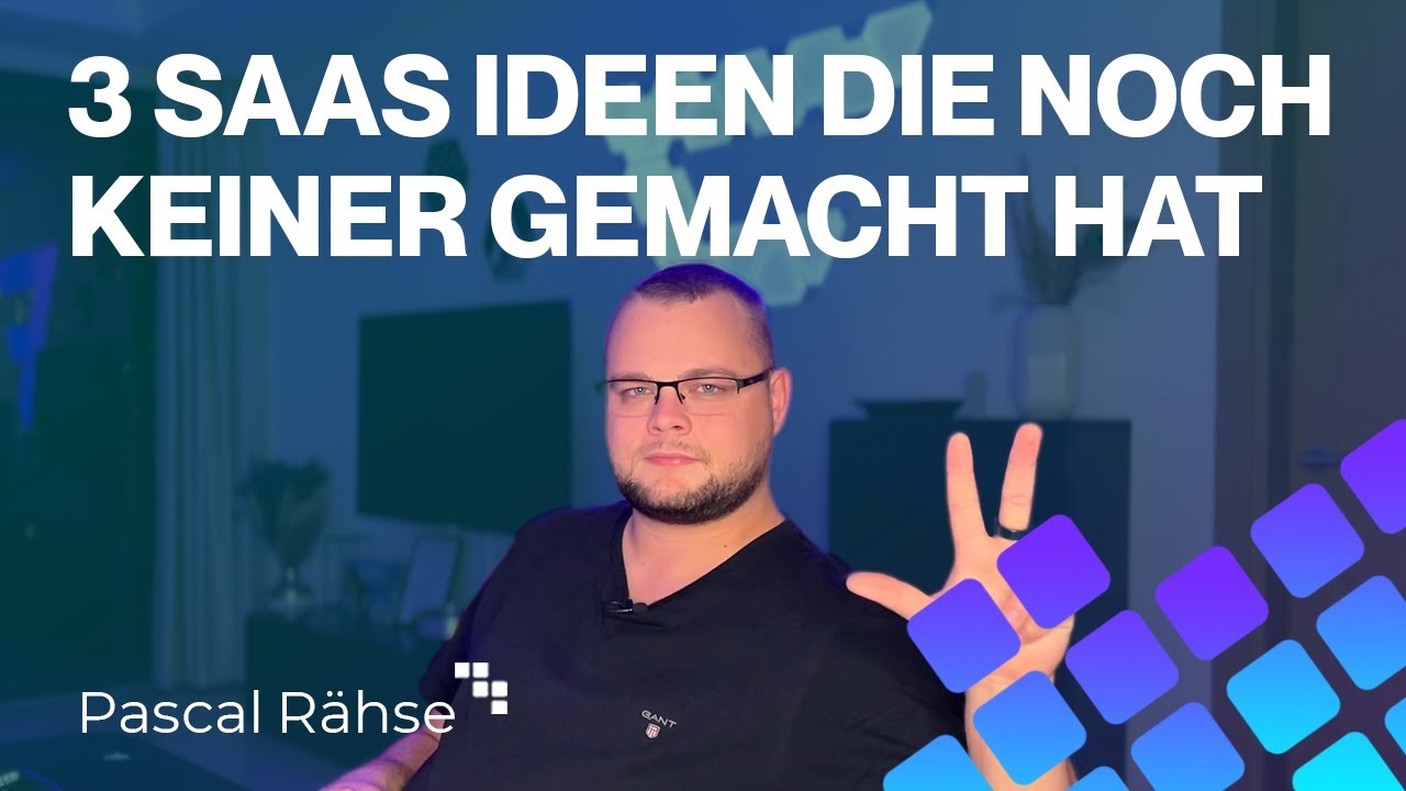 3 SaaS / Software Ideen die noch keiner gemacht hat - Inspiration
