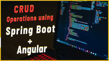 CRUD Operations using Spring Boot, Angular and MySQL | CRUD operations + Spring Boot + Angular