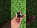 453 CTS Of Black Round Shape Polished Moissanite ball Hand made