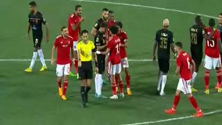 غضب كولر ولاعبين الأهلي بعد تعمد مسك الكرة باليد من لاعب الوداد يحي عطية الله | أبطال أفريقيا 2023