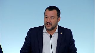 Matteo Salvini presenta il decreto Immigrazione e Sicurezza