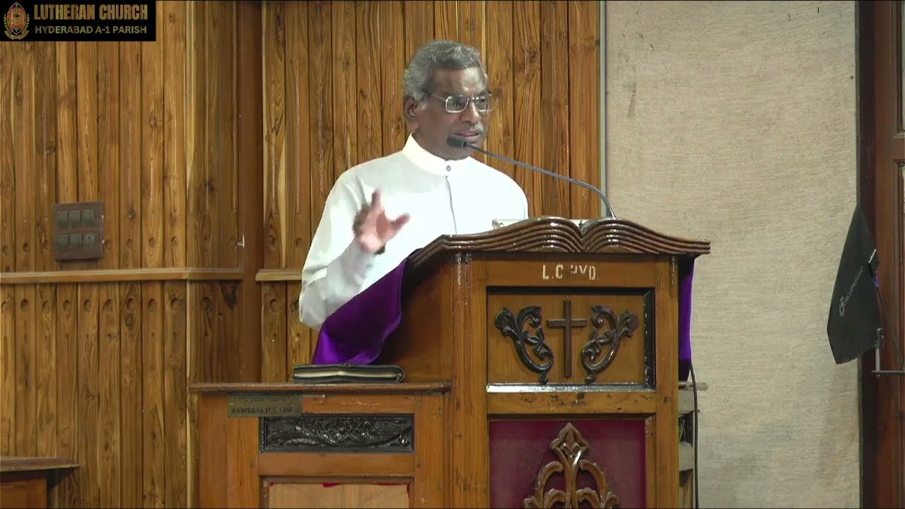 Lent Service - Rev Nirmal Kumar Prasad  Message