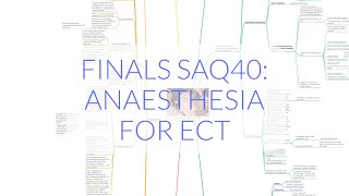 FINALS ANAES SAQ40: ANAESTHESIA FOR ECT