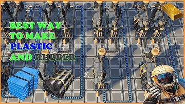 Satisfactory 1.0 Guides: How To Make Plastic And Rubber. Recycled Plastic and Recycled Rubber.