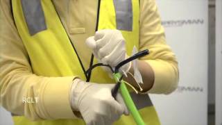 Prysmian Ribbon Cable Stripping